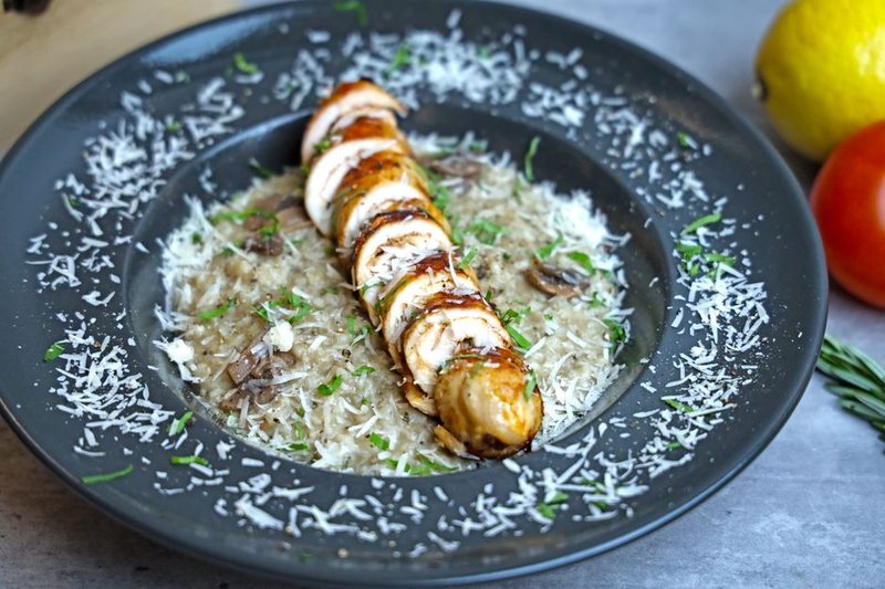 Risotto z borowikami